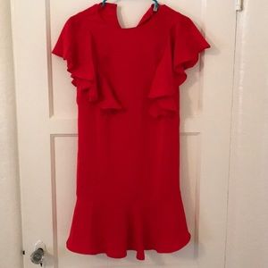 NWT Nasty Gal Wow Ruffle Dress